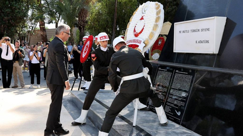 KKTC’de 30 Ağustos Zafer Bayramı törenlerle kutlandı