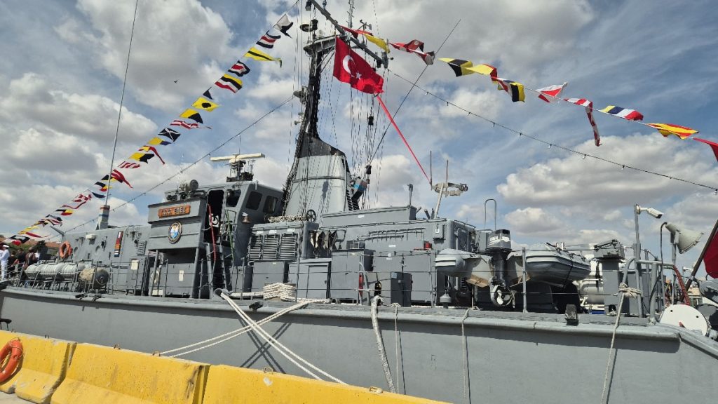 Mayın avlama gemisi Tekirdağ’da