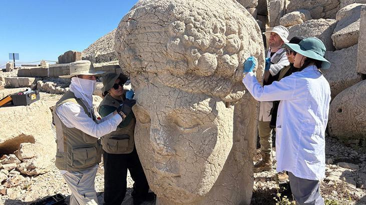 Nemrut’un dev heykellerine 5 yıllık koruma kalkanı
