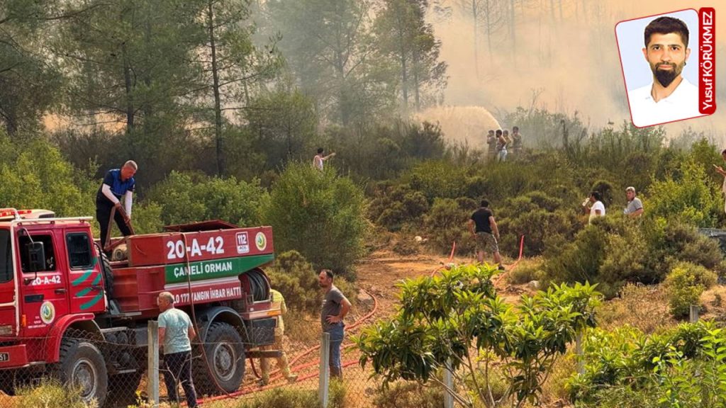 Orman yangınına giden OGM ekiplerinden tünel ücreti istendi, araçlar eski dağ yolunu kullanmak zorunda kaldı