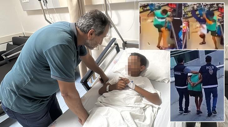 Son dakika… Mersin’de markette çocuğu öldüresiye döven saldırgan tutuklandı