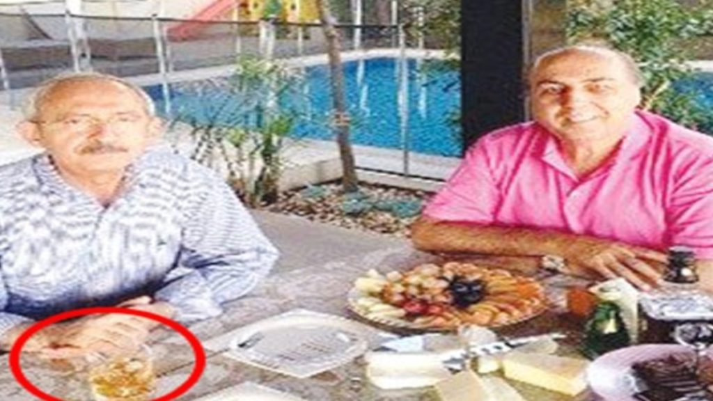 Sözcü ve Halk TV, Kılıçdaroğlu’nun viskili fotoğrafını manşete taşıdı