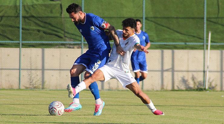 Süper Lig takımları Erzurumspor ve Alanyaspor hazırlık maçında golsüz berabere kaldı