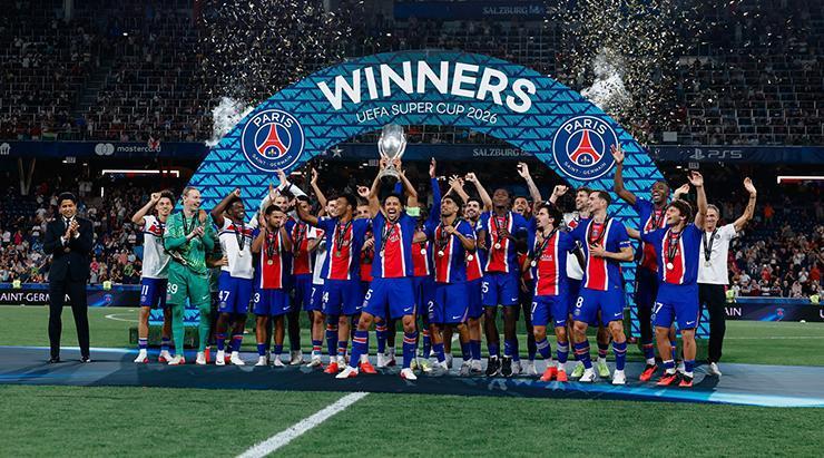 UEFA Süper Kupa şampiyonu arka arkaya 2. kez PSG!