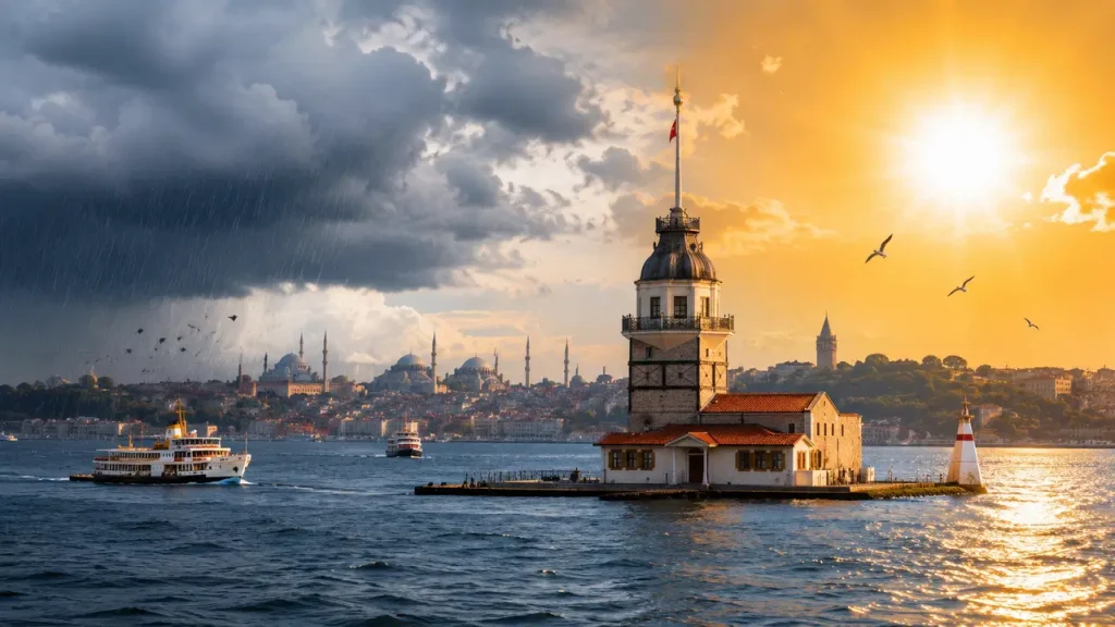 AKOM’dan İstanbul’a uyarı: Cuma günü gök gürültülü sağanak geliyor!