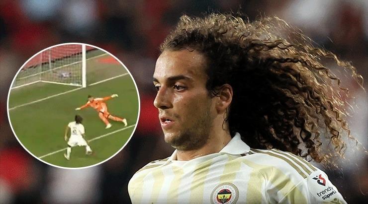 Fenerbahçe’de Matteo Guendouzi inanılmazı başardı! Kaçan gol şaşkınlığa neden oldu