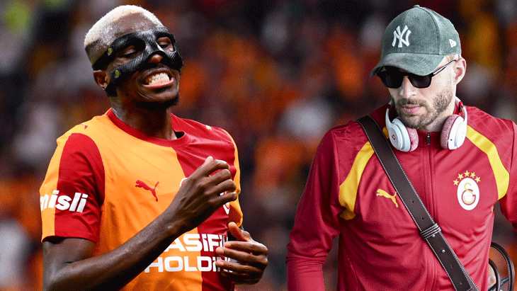Galatasaray’da Victor Osimhen’den Barış Alper Yılmaz’a destek!