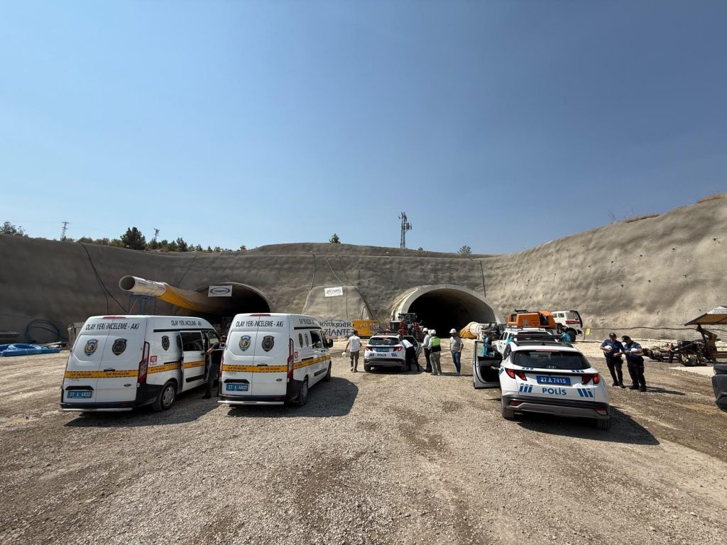 Gaziantep’te tünel inşaatında iş kazası! 1 işçi hayatını kaybetti