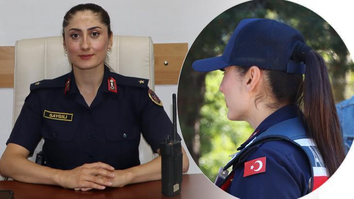 Kentte tarihi atama! Komutan kadın subay oldu