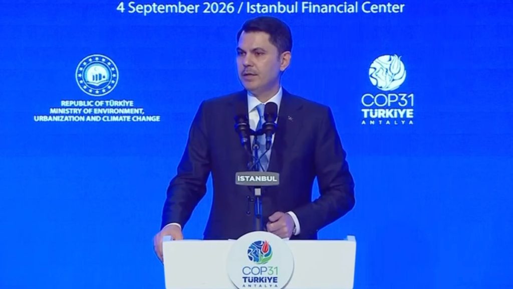 Murat Kurum: İklim meselesinde daha cesur adımlar atmanın zamanı geldi