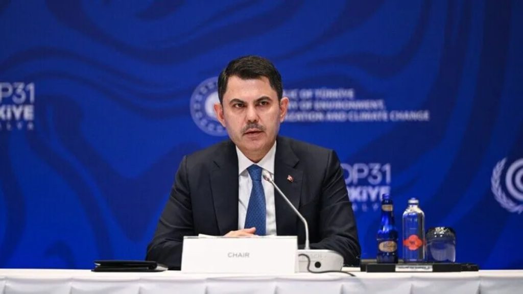 Murat Kurum: Tarihe uygulama COP’u olarak geçmeye geliyoruz