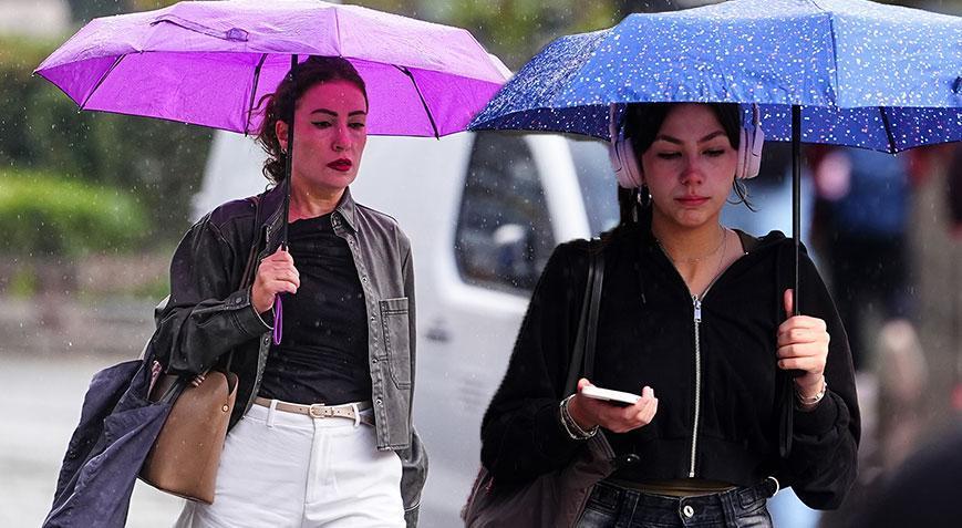 Son dakika… Meteoroloji uyardı! İstanbul’da sağanak başladı: İşte yeni uyarılar