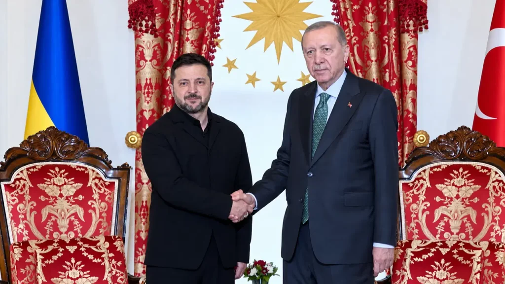 Dolmabahçe’de kritik zirve: Erdoğan ve Zelenski bir araya geldi