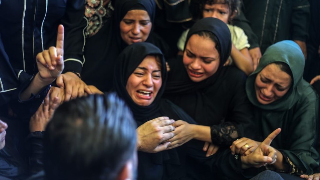Gazze’de can kaybı 74 bin 594’e yükseldi